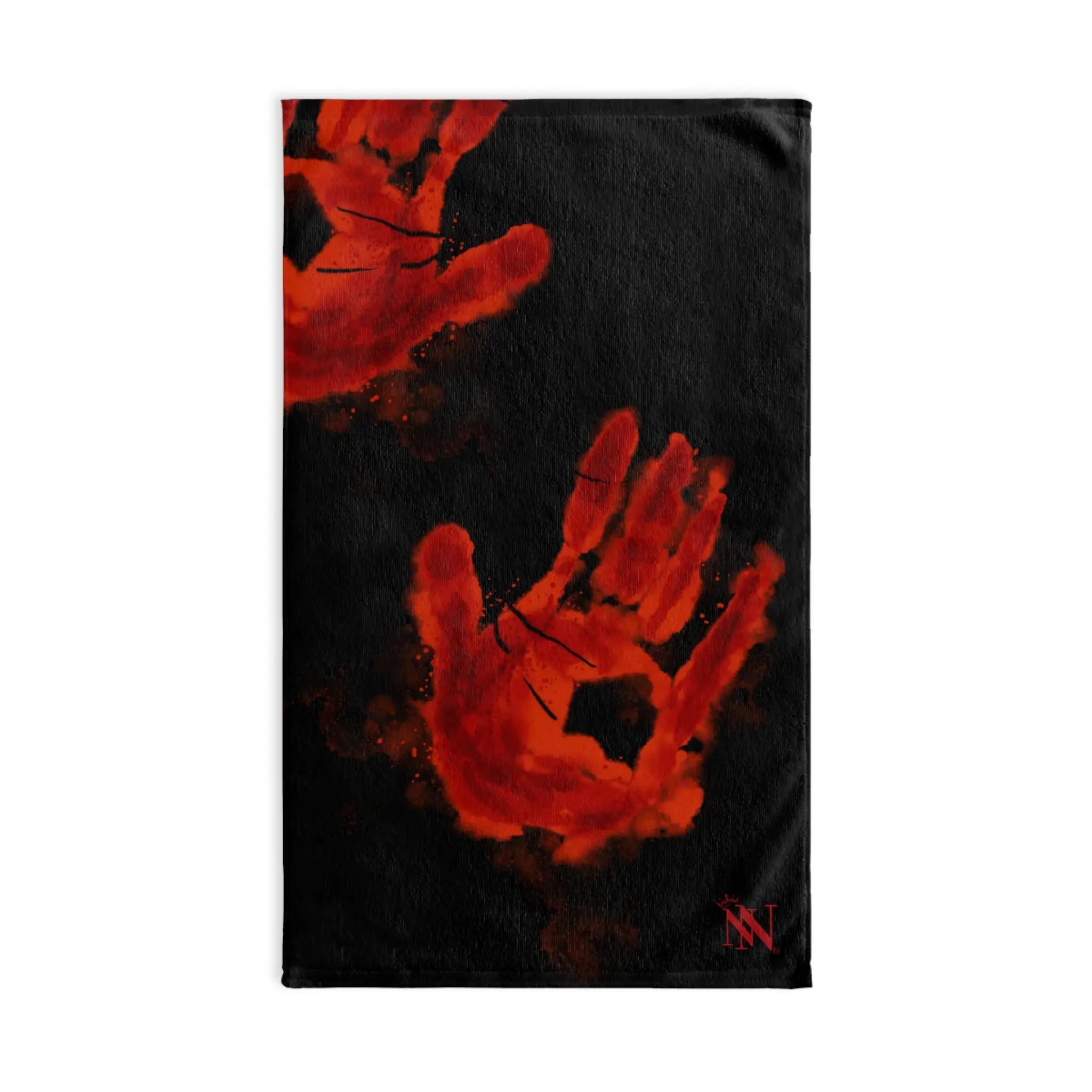 Bloody Hands Black | Mix & Match Original Fun-Flirty Lovers’ Towels
