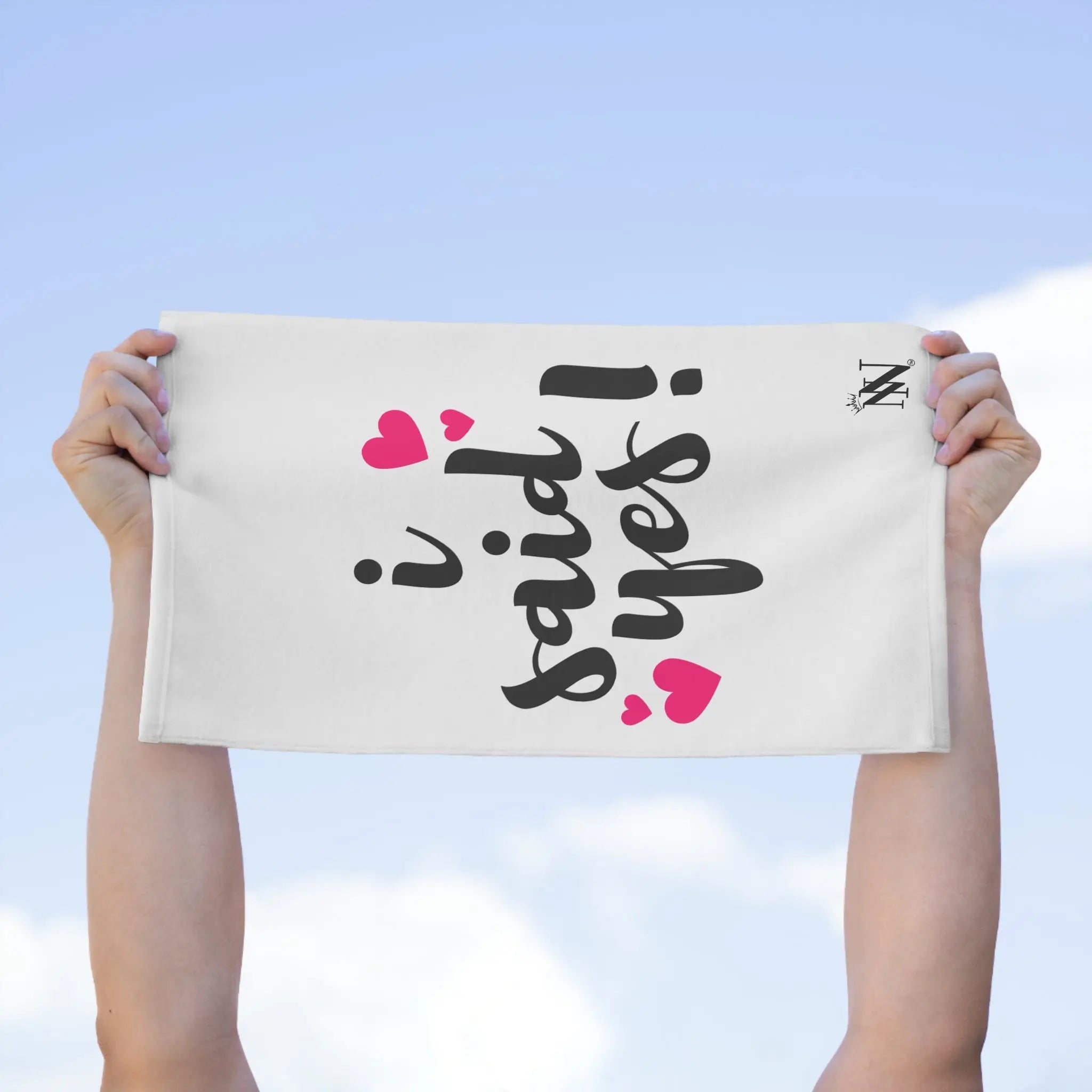 I Said Yes! | Mix & Match Soft Fun-Flirty Lovers’ Towels