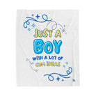 Just a Boy Cum Ideas Blanket