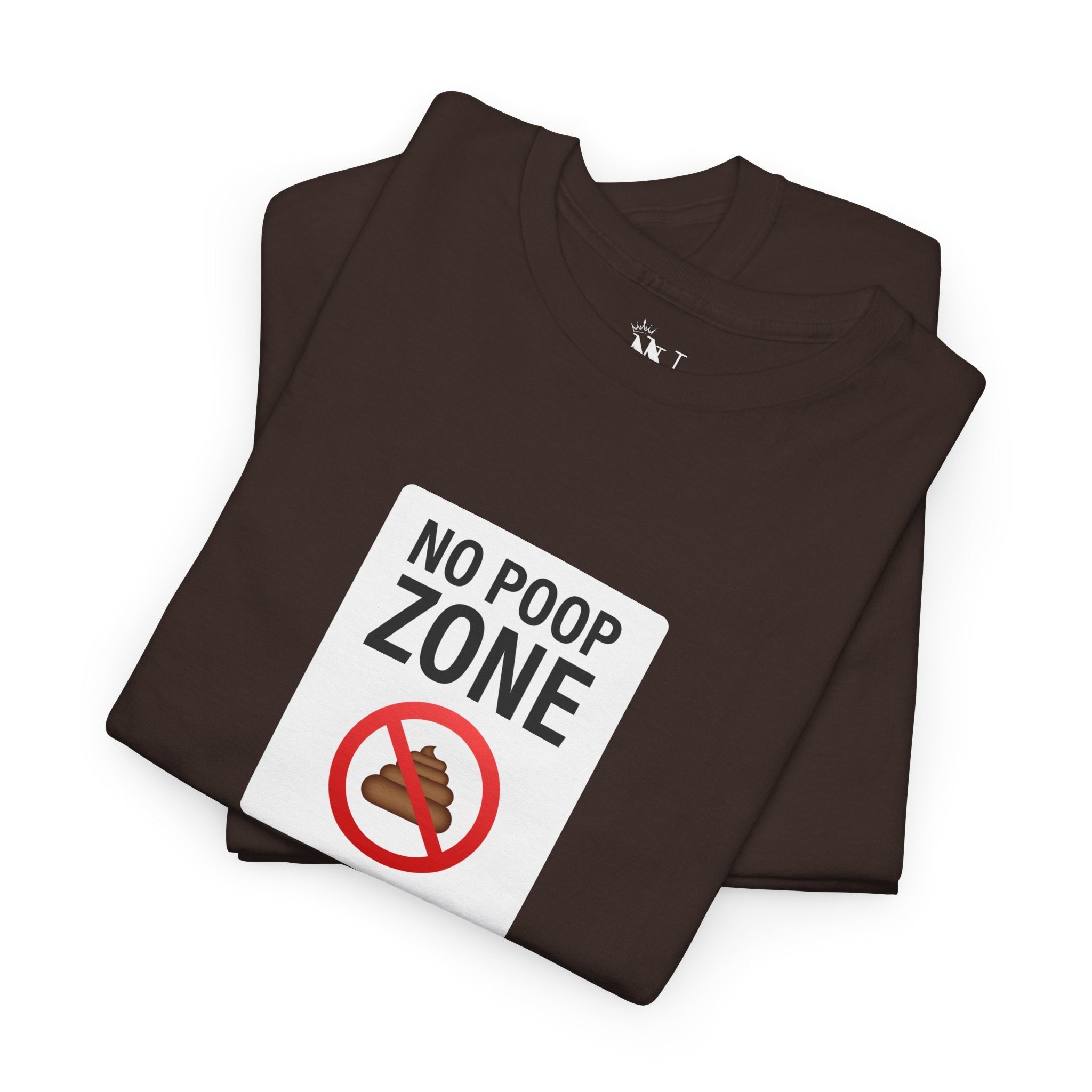 No Poop Zone | Mix & Match 100% Cotton Unisex Fun-Flirty Lovers’ Tees