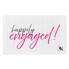 Happily Engaged! | Mix & Match Soft Fun-Flirty Lovers’ Towels
