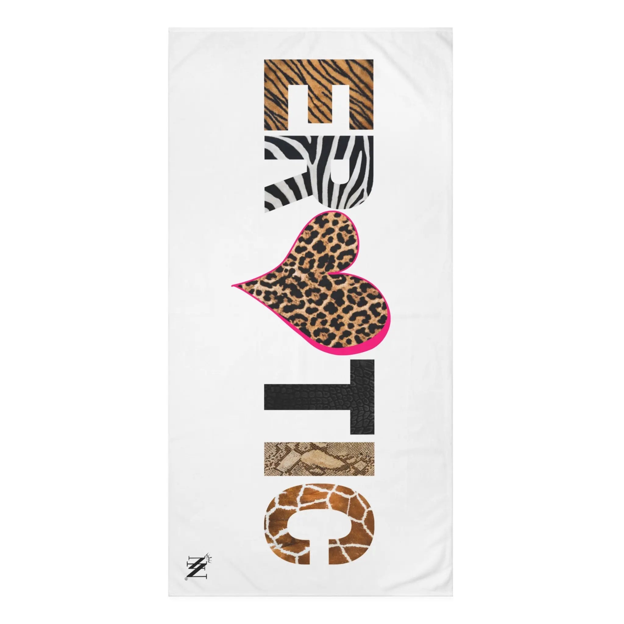 Erotic Animal Print | Mix & Match XL Fun-Flirty Lovers’ Towels
