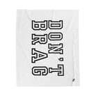 Don’t Brag | Mix & Match Velveteen Fun-Flirty Lovers’ Blankets