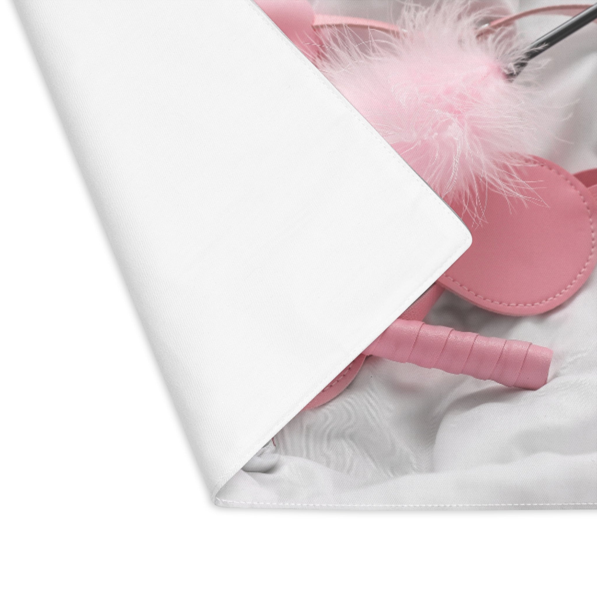 Kinky Pink Sex Toys & Feather Photograph | Mix & Match XL Fun-Flirty Lovers’ Towels