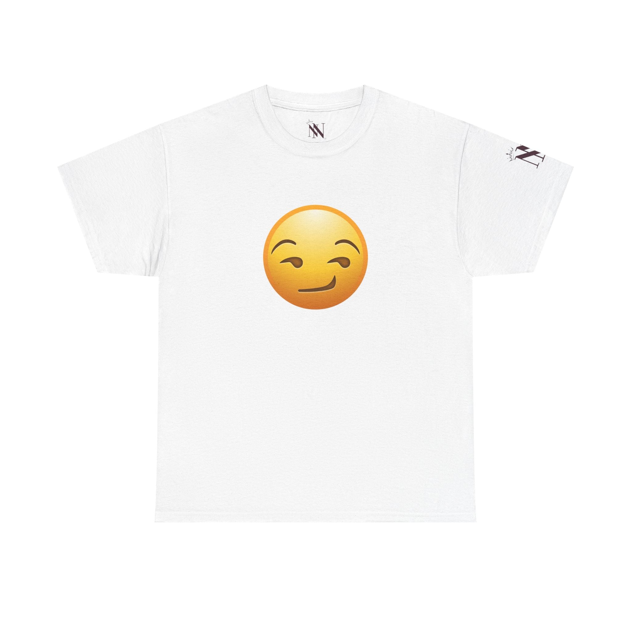 Smirking Face Emoji | Mix & Match 100% Cotton Unisex Fun-Flirty Lovers’ Tees
