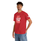 My Love for You Heart Pattern | Mix & Match Cotton Unisex Fun-Flirty Lovers’ T-Shirts