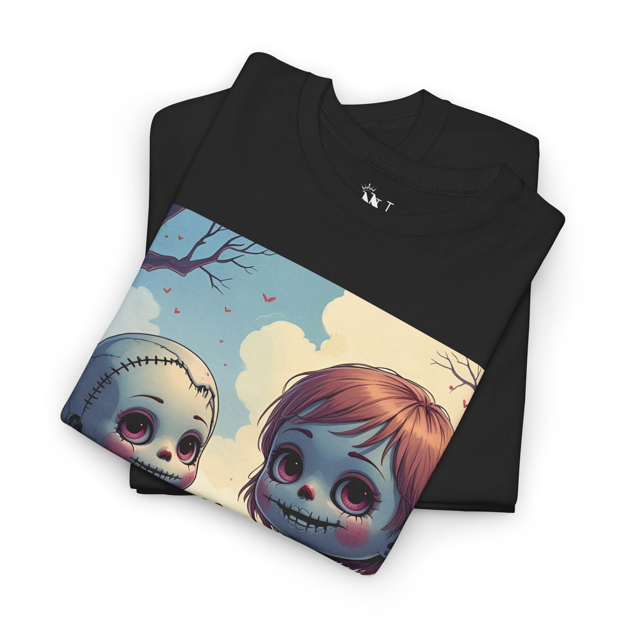 Dead Dolls Love | Mix & Match Cotton Unisex Fun-Flirty Lovers’ T-Shirts