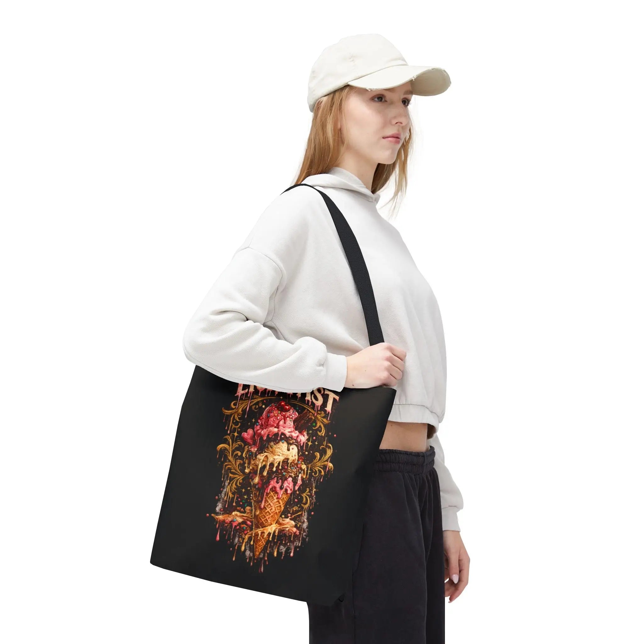 Lick Fast Melting Ice Cream Tote Bag