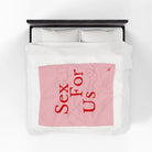 Sex For Us | Mix & Match Soft Fun-Flirty Lovers’ Blankets