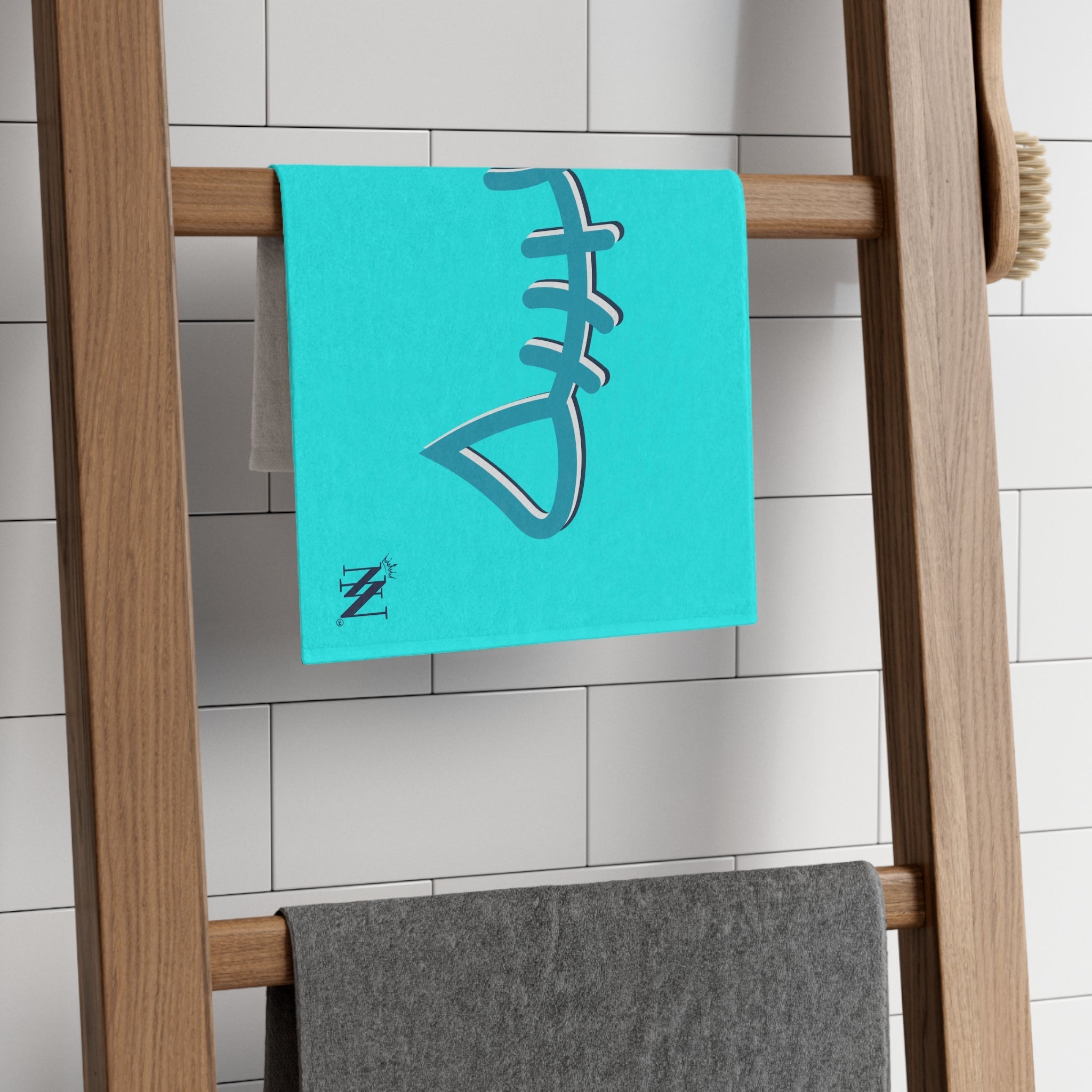 Blue Fish Bone | Mix & Match Soft Fun-Flirty Lovers’ Towels