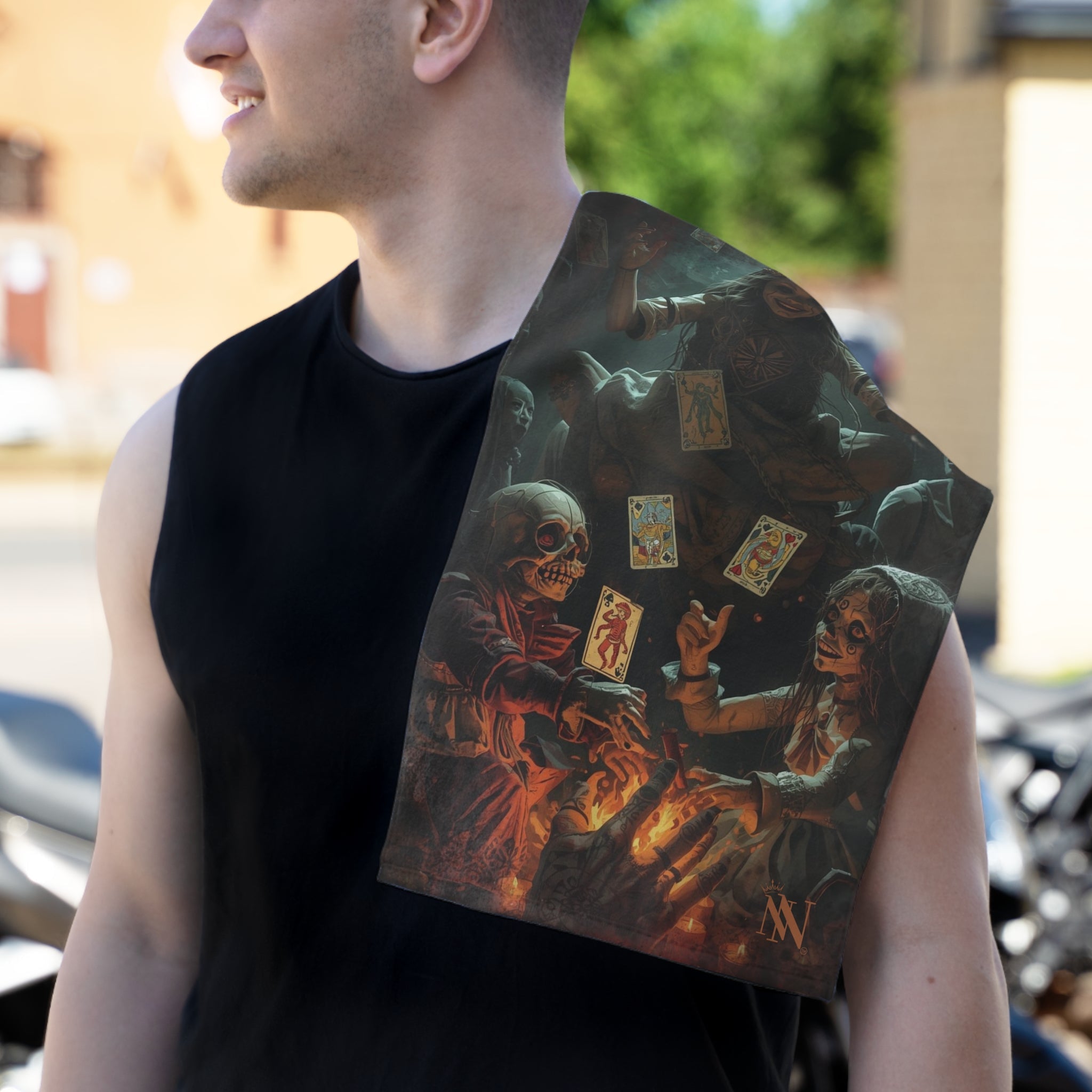 How the Cards Fall | Mix & Match Soft Fun-Flirty Lovers’ Towels