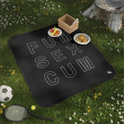 Fun Sex Cum | Mix Match Fun-Flirty Lovers’ Water-Resistant Blankets