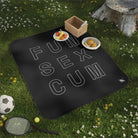 Fun Sex Cum | Mix Match Fun-Flirty Lovers’ Water-Resistant Blankets