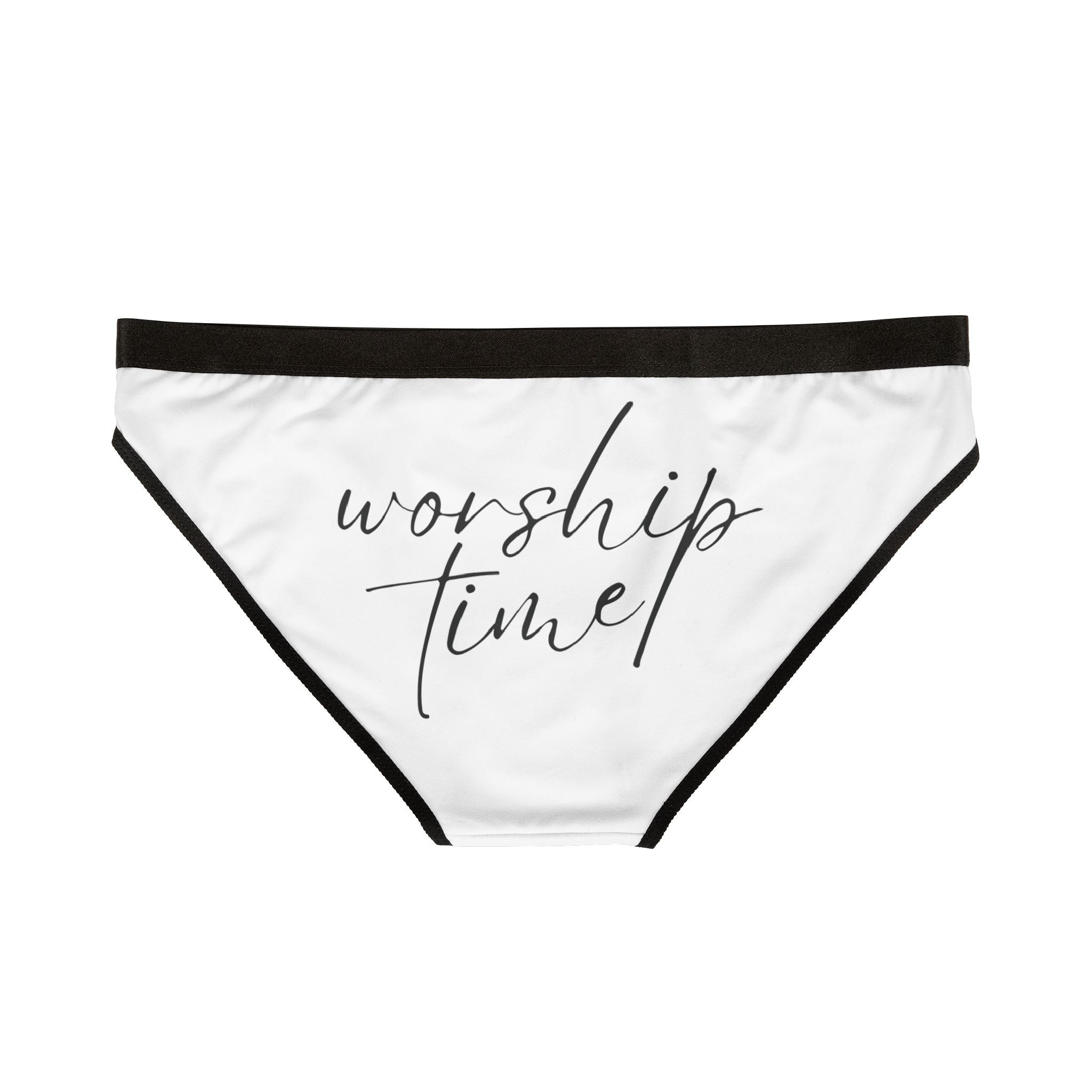 Worship Time Sex Gifts Funky Women’s Panties