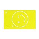 Wink Emoji Neon Yellow Cum Towel
