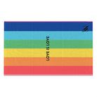 Love is Love Rainbow | Mix & Match Soft Fun-Flirty Lovers’ Towels