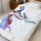 Unicorn with Wings | Mix & Match Soft Fun-Flirty Lovers’ Blankets