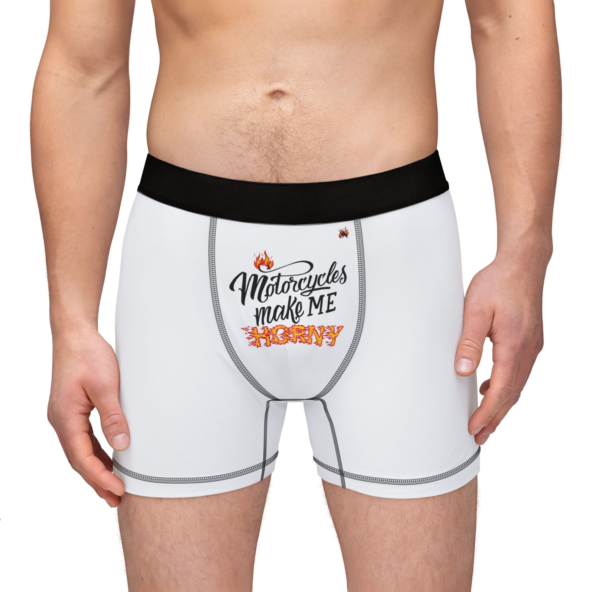 Motorcycles Make Me Horny | Mix & Match Fun-Flirty Lovers’ Boxer Briefs