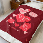 XOXO Forever | Mix & Match Soft Fun-Flirty Lovers’ Blankets
