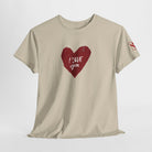 I Love You Paper Note Couples Sex Gifts 100% Cotton T-Shirt