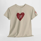 I Love You Paper Note | Mix & Match Cotton Unisex Fun-Flirty Lovers’ T-Shirts
