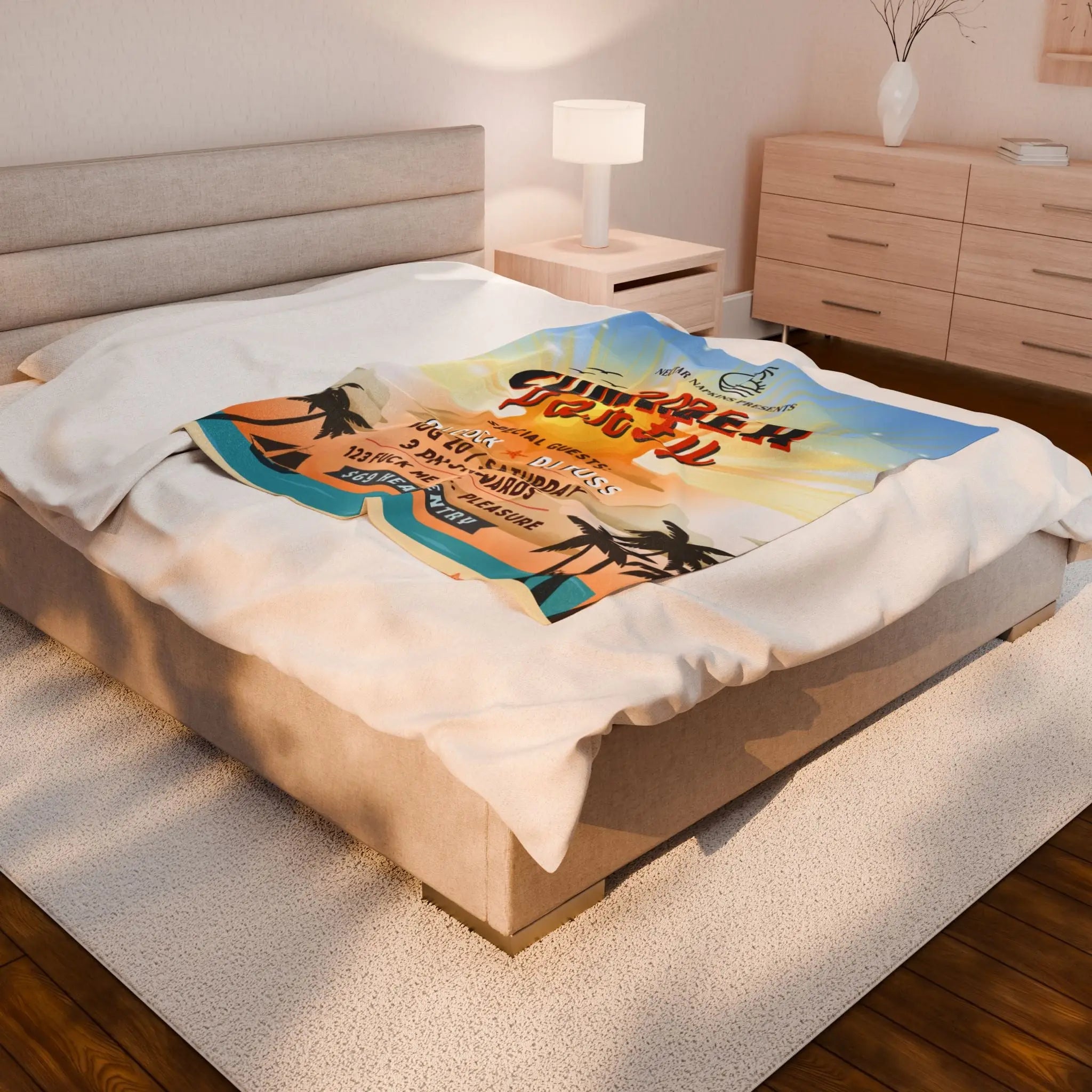2025 Cummer Party | Mix & Match Velveteen Fun-Flirty Lovers’ Blankets