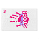 Don’t Stop! Handprint | Mix & Match Soft Fun-Flirty Lovers’ Towels