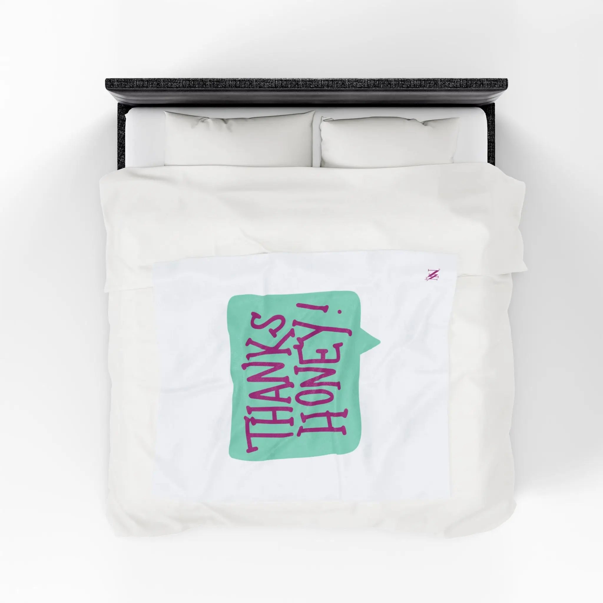 Thanks Honey! | Mix & Match Velveteen Fun-Flirty Lovers’ Blankets