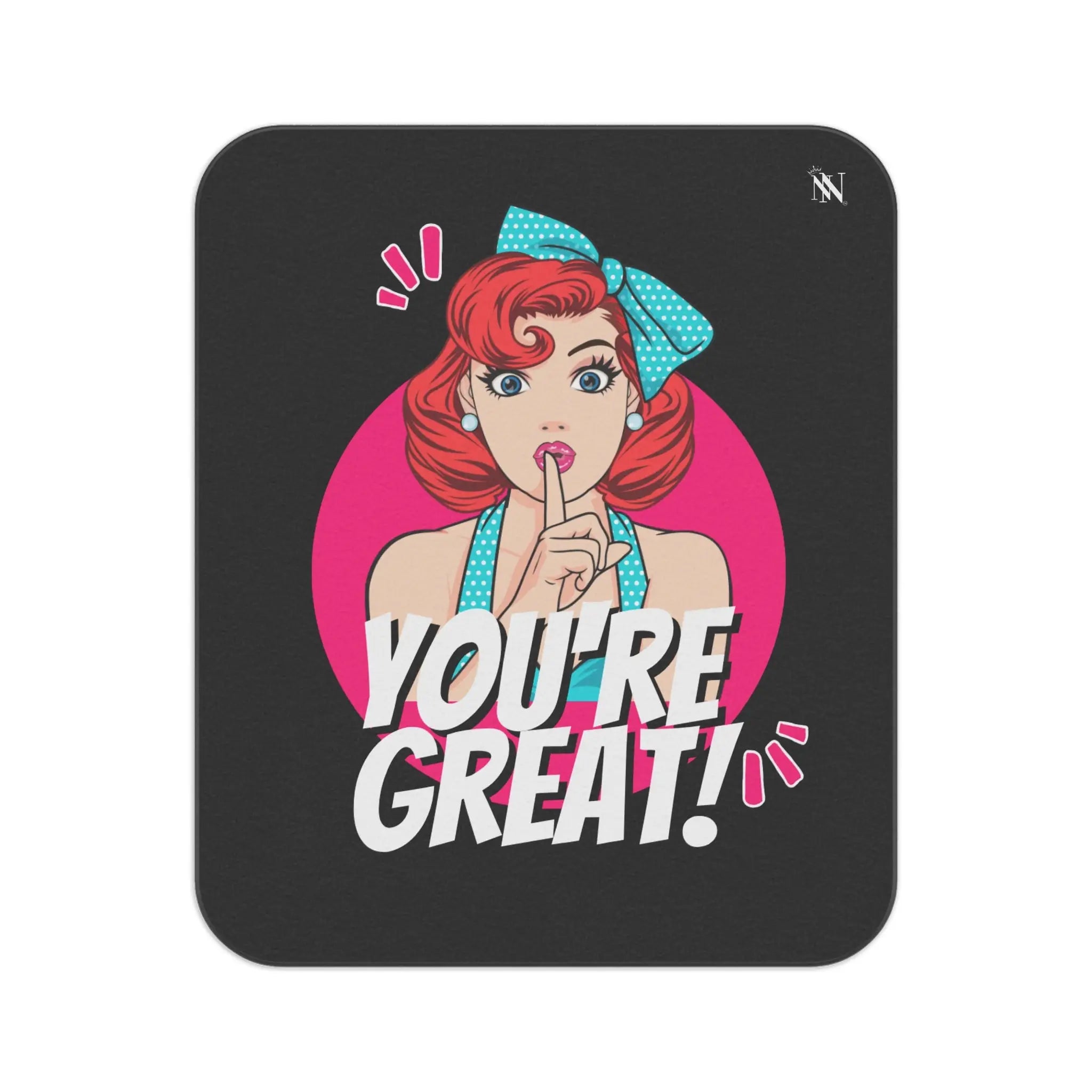Shh! You’re Great! Anime | Nectar Napkins Fun-Flirty Lovers’ Sex Blankets