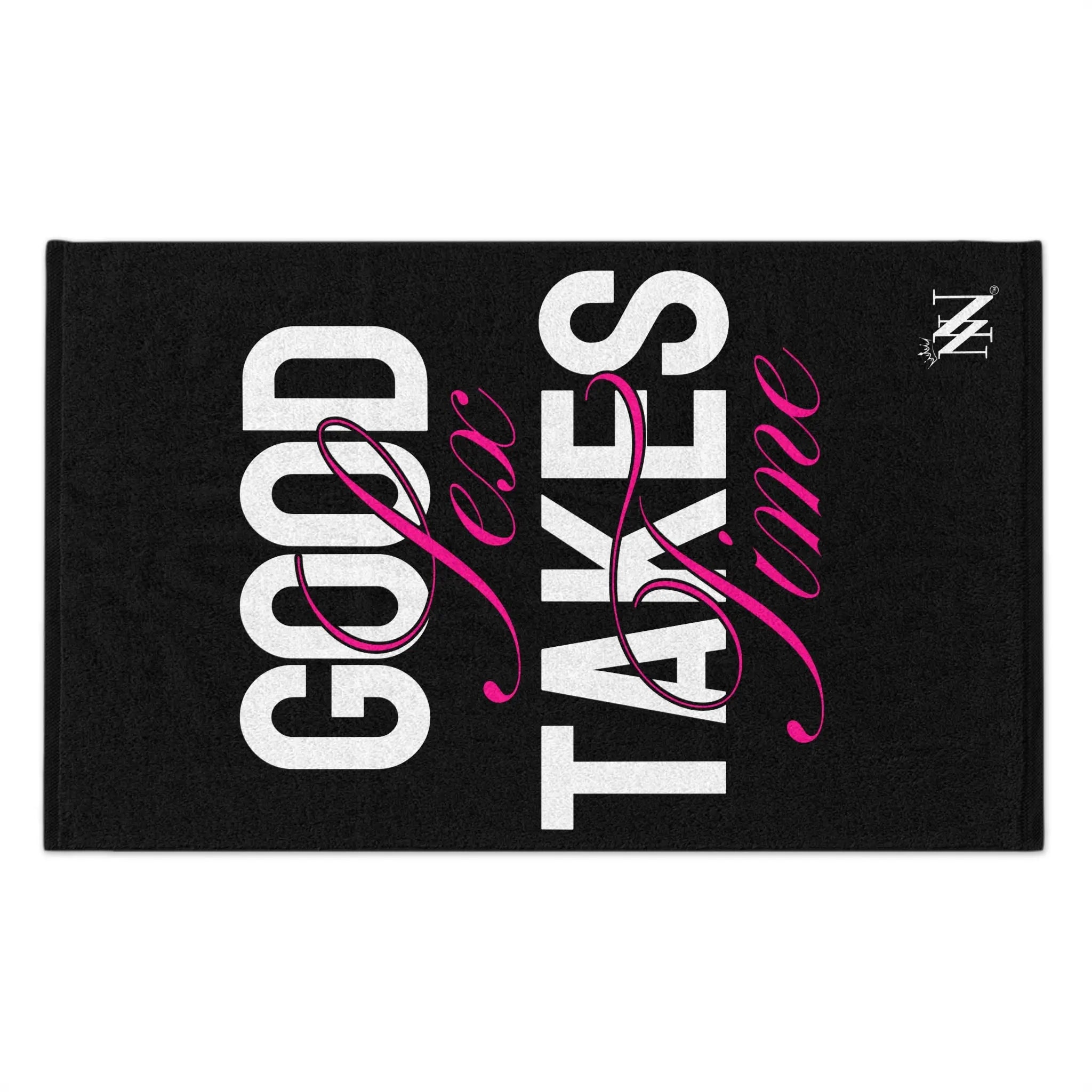 Good Sex Takes Time | Mix & Match Soft Fun-Flirty Lovers’ Towels