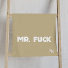 Mr. Mrs. Fuck Shareable Sides Gold | Mix & Match Classic Fun-Flirty Lovers’ Towels