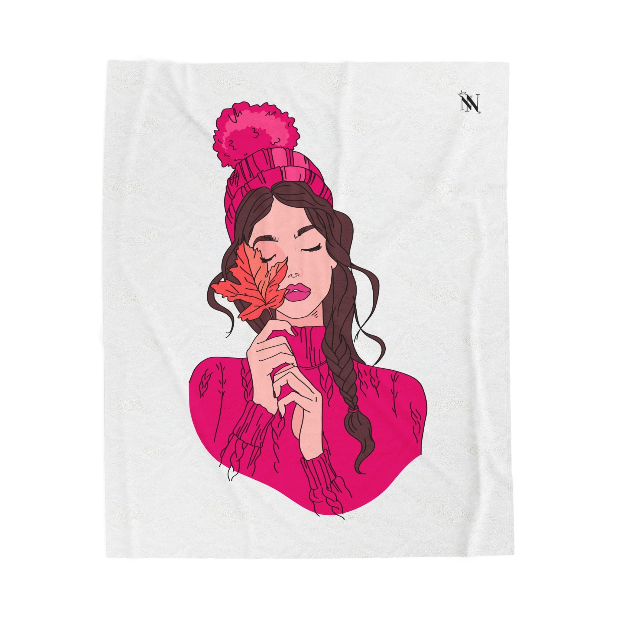 Fall Into Love Girl | Mix & Match Velveteen Fun-Flirty Lovers’ Blankets