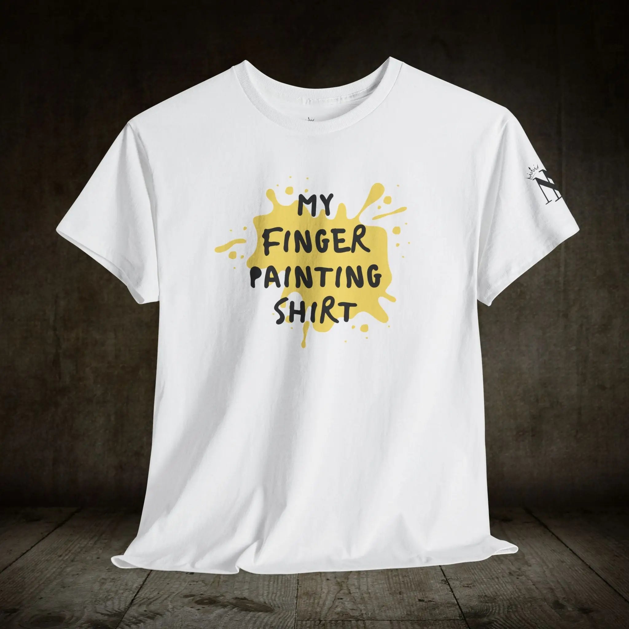 My Finger Painting Shirt | Mix & Match Cotton Unisex Fun-Flirty Lovers’ T-Shirts