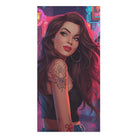 Flirty Girl Graphic | Mix & Match XL Fun-Flirty Lovers’ Towels