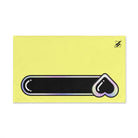 Heart Love Toy Meter Light Yellow | Nectar Napkins Classic Fun-Flirty Lovers’ Colored Towels