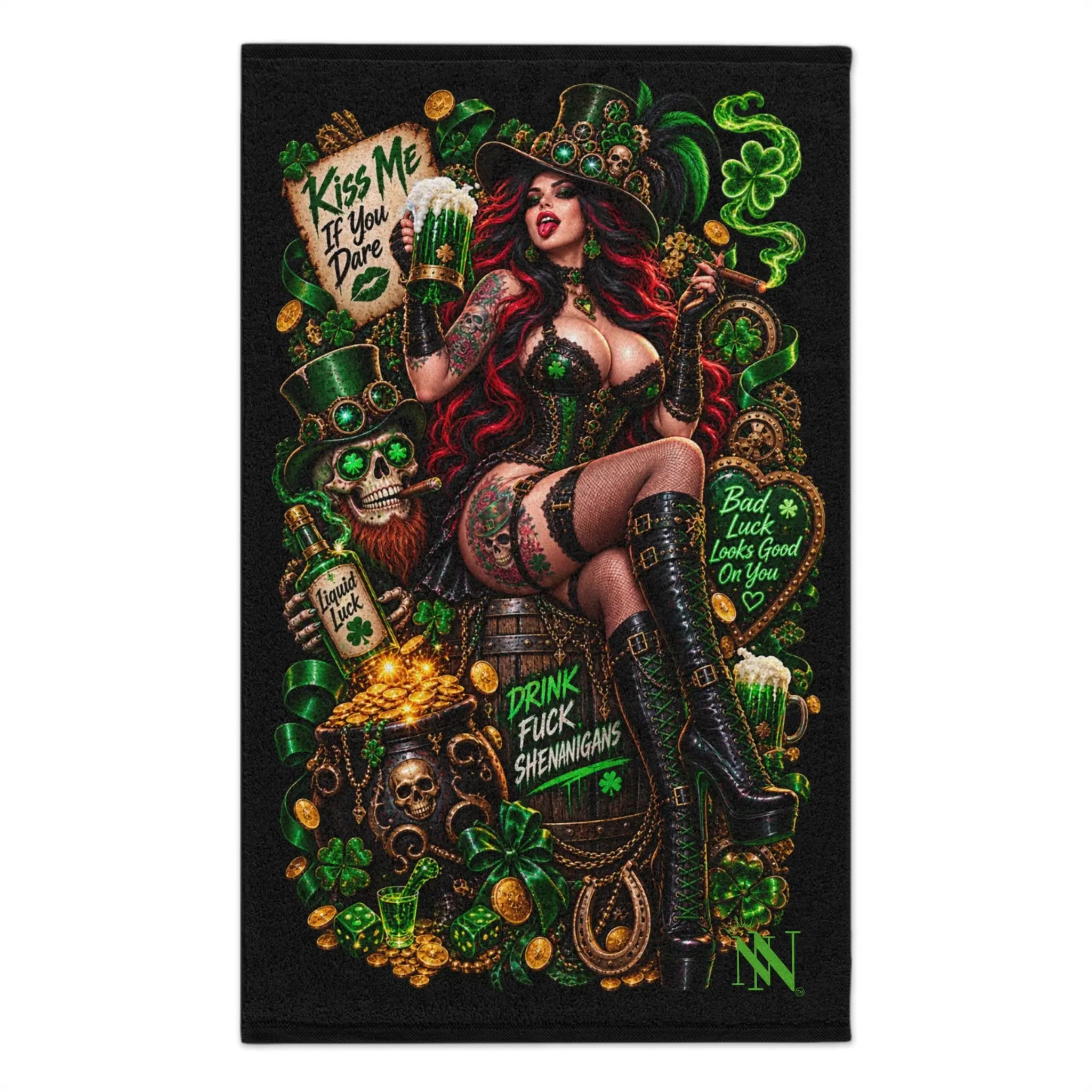 St. Patrick’s Day Wicked Fantasy Sex Towel