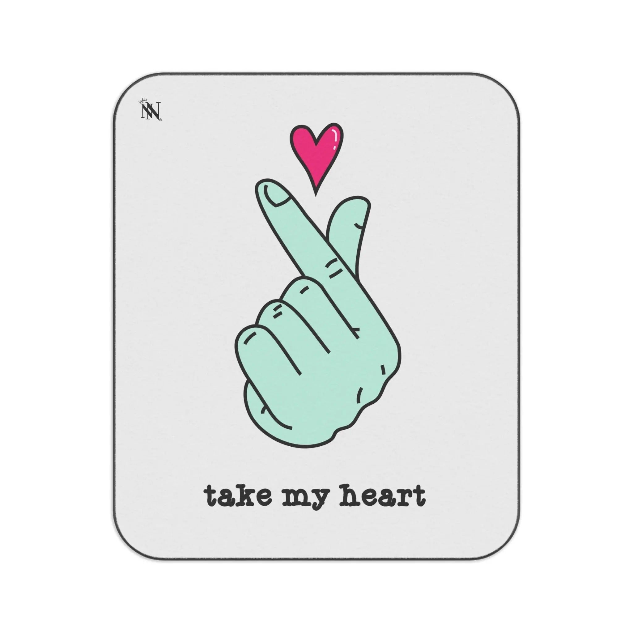 Take My Heart | Nectar Napkins Fun-Flirty Lovers’ Sex Blankets