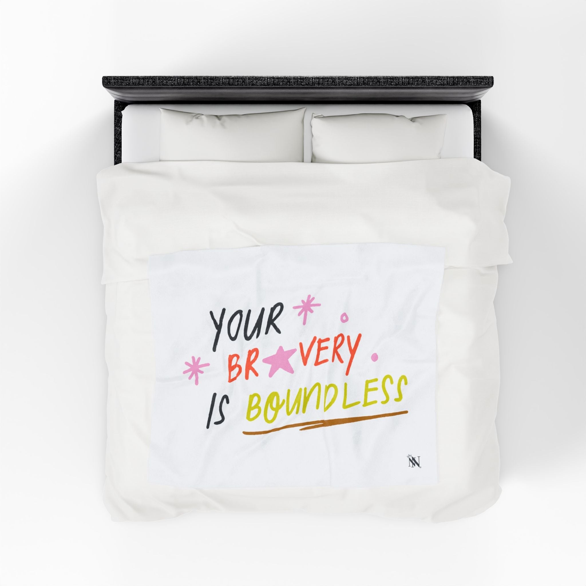 Your Bravery is Boundless | Mix & Match Velveteen Fun-Flirty Lovers’ Blankets