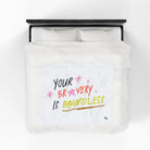 Your Bravery is Boundless | Mix & Match Velveteen Fun-Flirty Lovers’ Blankets