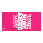 Love More Argue Less | Mix & Match XL Fun-Flirty Lovers’ Towels