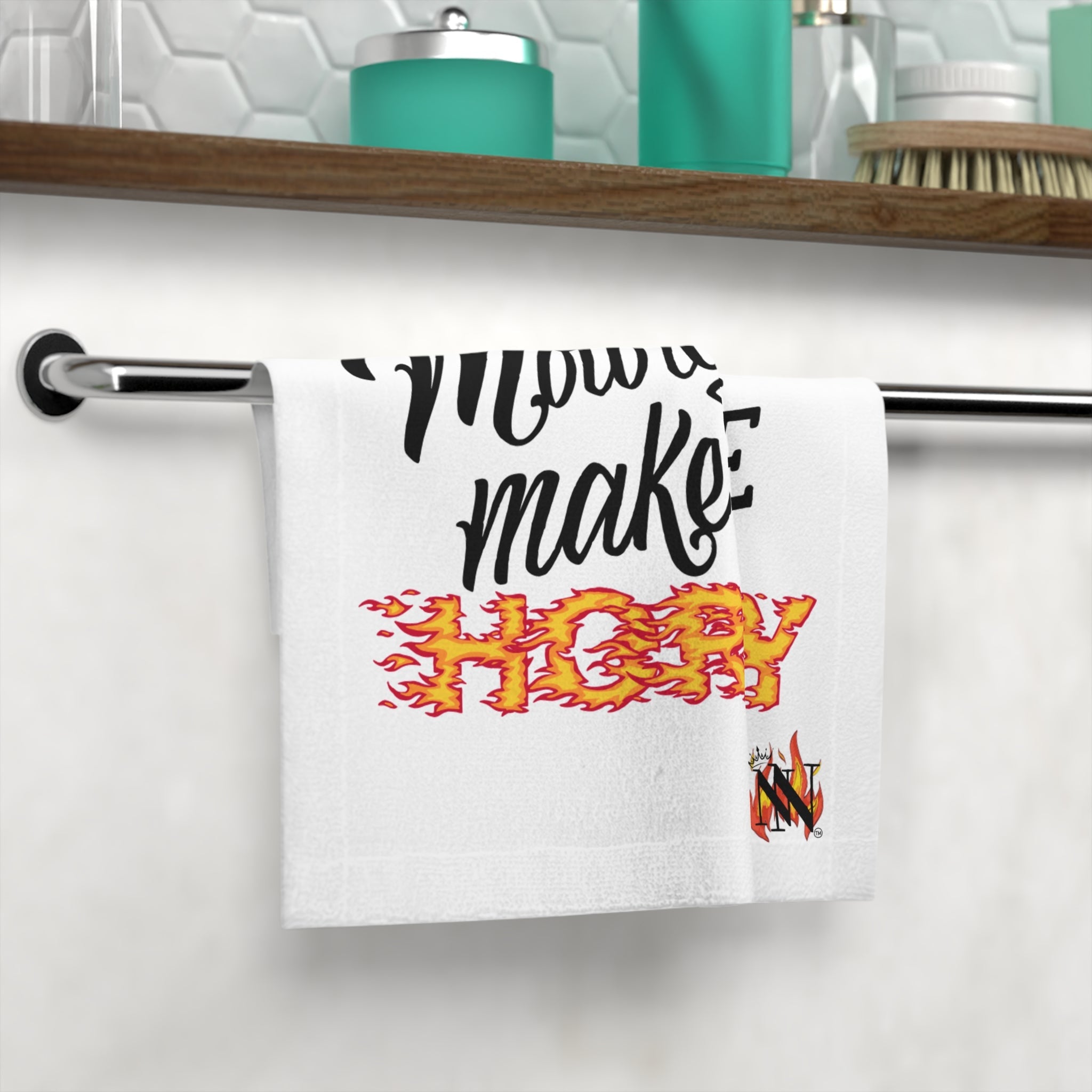 Motorcycles Make Me Horny | Mix & Match Lils’ Fun-Flirty Lovers’ Towels