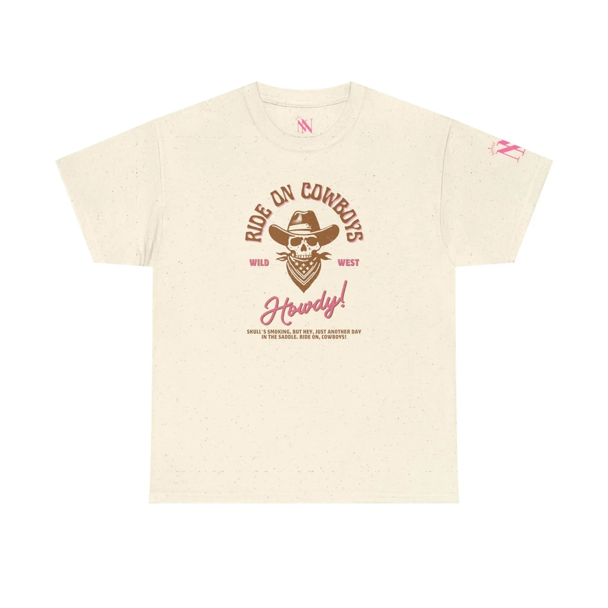 Ride On Cowboys | Mix & Match Cotton Unisex Fun-Flirty Lovers’ T-Shirts