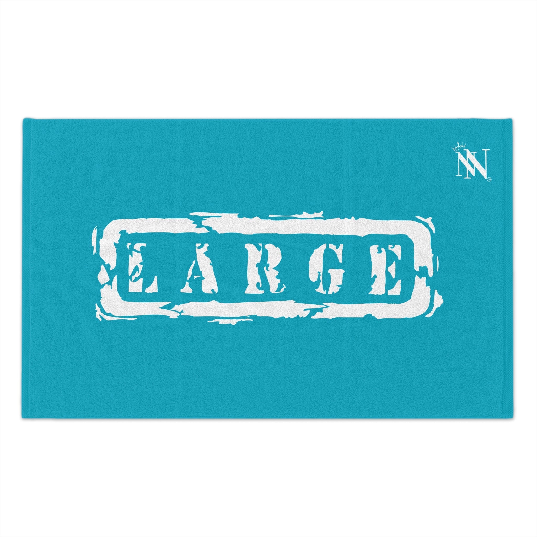 Large Teal | Mix & Match Soft Fun-Flirty Lovers’ Towels