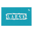 Large Teal | Mix & Match Soft Fun-Flirty Lovers’ Towels