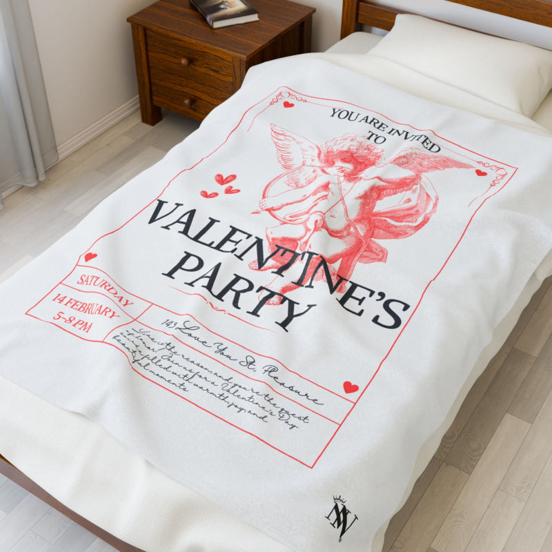 Valentine’s Party | Mix & Match Fun-Flirty Lovers’ Blankets