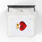 Heart King | Mix & Match Soft Fun-Flirty Lovers’ Blankets