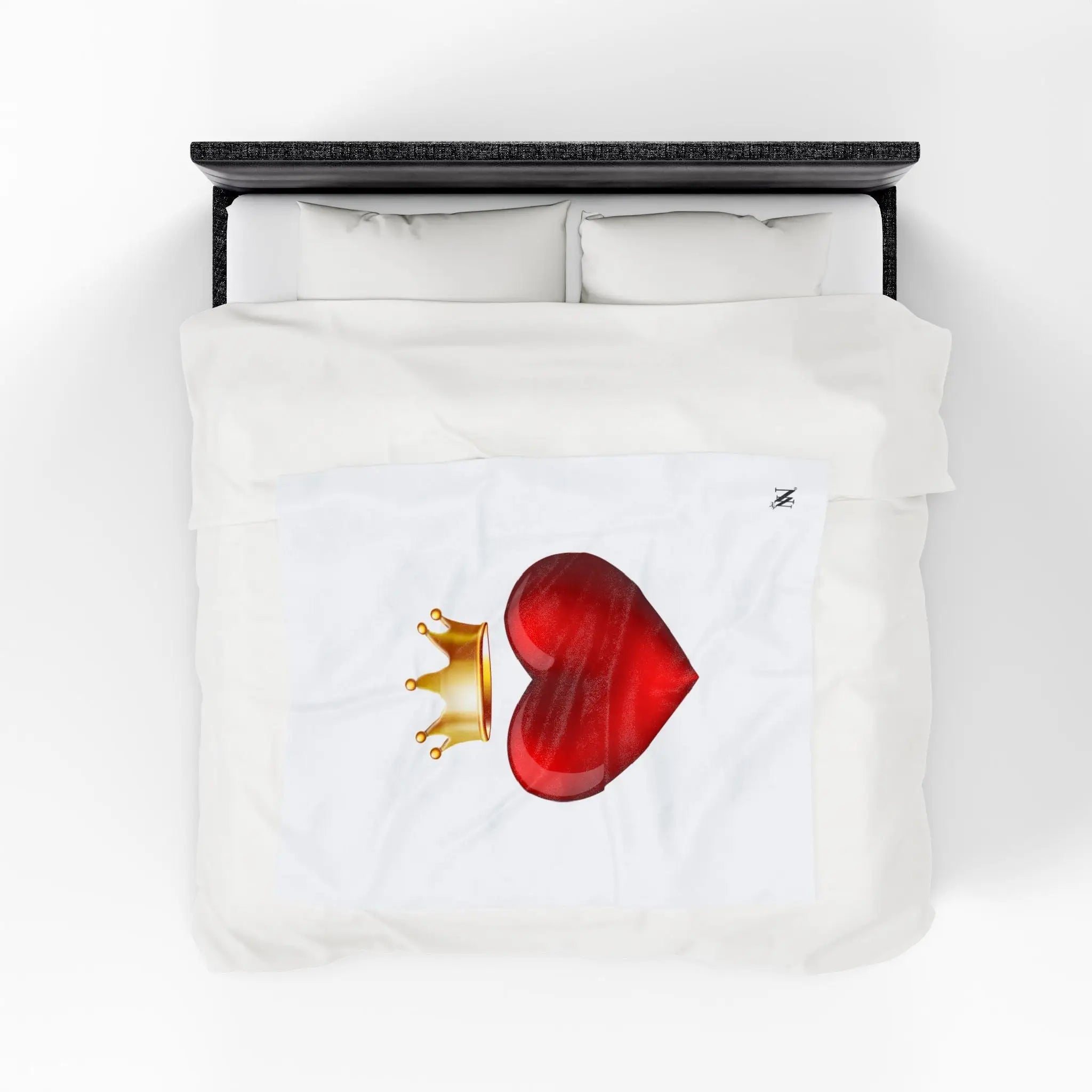 Heart King | Mix & Match Soft Fun-Flirty Lovers’ Blankets