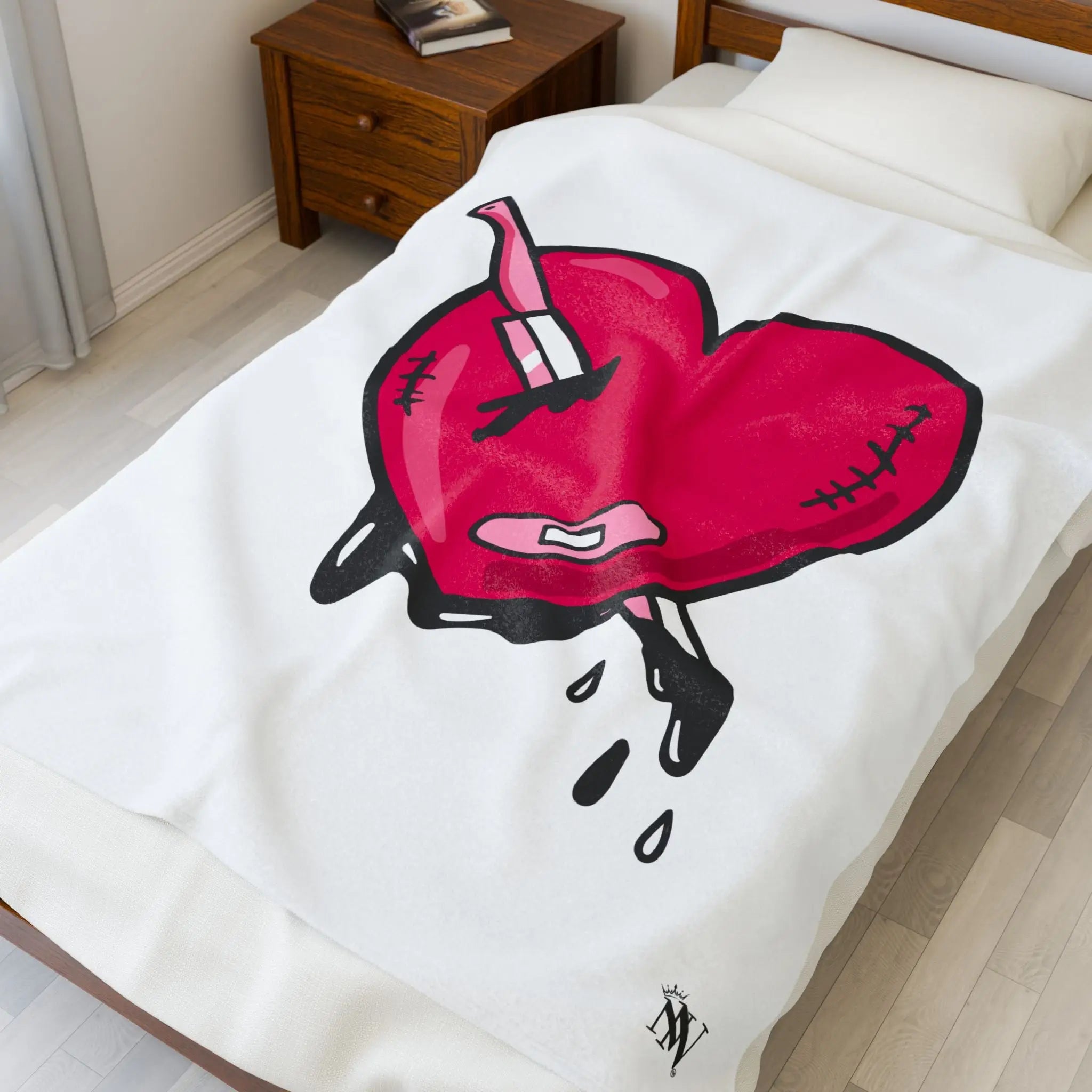 Love Kills | Mix & Match Velveteen Fun-Flirty Lovers’ Blankets