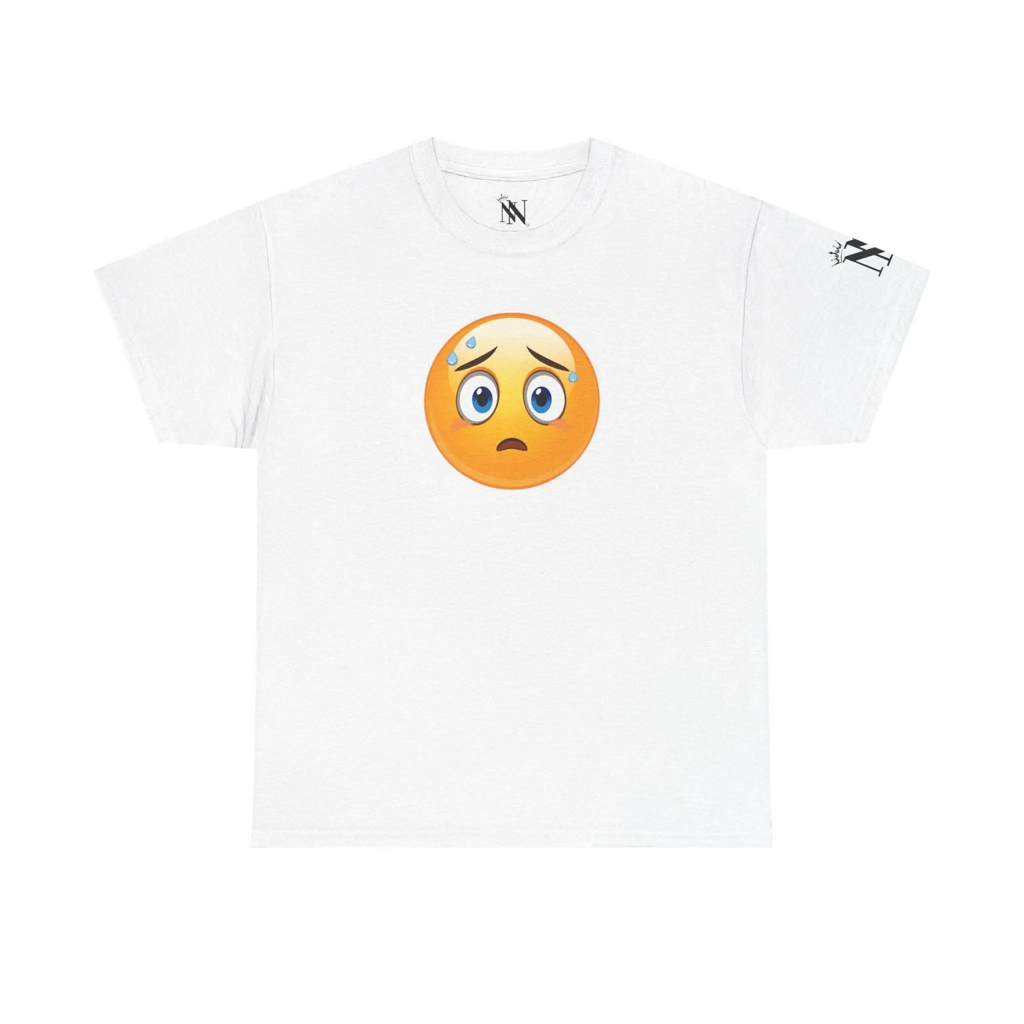 Sweating It Emoji T-Shirt
