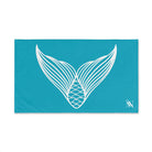 Mermaid Tail Teal Cum Towel